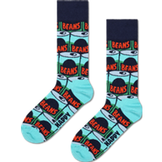 Herr - Turkosa Strumpor Happy Socks Turquoise Beans Crew Sock