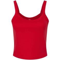 Bella+Canvas (S, Solid Red) Womens/Ladies Spaghetti Strap Tank Top