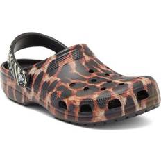 Crocs Träskor Crocs Classic Animal Remix Clog Black/multi Animal Brun/Svart (EU 42/43)