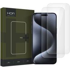 Hofi iPhone 16 Pro Max Hofi Glass Pro Skærmbeskyttelsesglas 2 Stk. Case Friendly Gennemsigtig