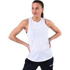 Camisetas de tirantes Craft Core Essence Mesh Singlet White, Female, Tøj, Tops, Træning, Hvid