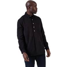 Resteröds Skjortor Resteröds Pop Over Shirt Black, Male, Kläder, Skjortor, Svart