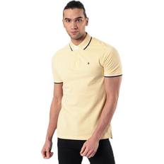 Yellow Polo Shirts Jack & Jones Paulos Polo Ss Camiseta de Manga Corta Amarillo