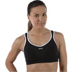 Shock Absorber BH'er Shock Absorber Active MultiSports Support Bra White/Black, Female, Tøj, Sports-bh, Løb, Sort