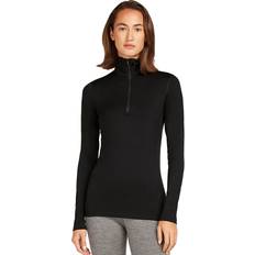 Merinoull Underställstoppar Icebreaker W Oasis LS HalfZip Black