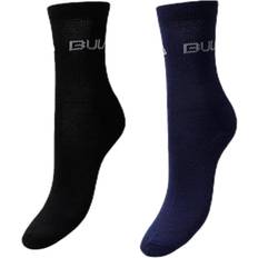 Bula 2-Pack Wool Socks Junior Blue/Black, Unisex, Kläder, Strumpor, Blå/Svart