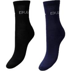 Kinderbekleidung Bula 2-Pack Wool Socks Junior Blue/Black, Unisex, Tøj, Sokker, Blå/Sort