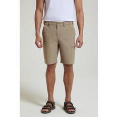 Clothing Mountain warehouse Mens Trek Cargo Shorts (Dark Beige) (Waist)