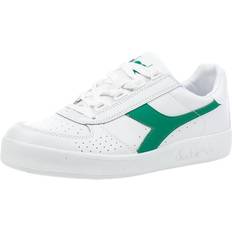 Diadora B.Elite White/Green, Male, Sko, Sneakers, Hvid/Grøn