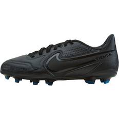 Junior. Tiempo Legend Club MG Little/Big Kids' Multi-Ground Soccer Cleats BLACK/BLACK-SUMMIT WHITE-LT PHOTO BLUE, Unisex, Skor, Fotbollskor, Fotboll, Svart, 37,5