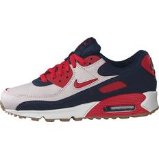 Nike Air Max 90 Kengät Air Max 90 Premium Sail/University - Red/Harmaa/Sininen