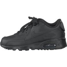 Air Max 90 Leather - Black/Negro