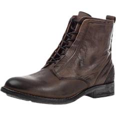 Sneaky Steve Kängor & Boots Sneaky Steve Ginner Mid W Leather Grey, Female, Skor, Kängor och Boots, Grå