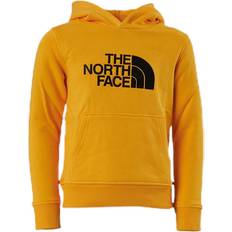 The North Face Tops The North Face TNF Drew Peak Hoody Junior Black/Yellow, Unisex, Tøj, Skjorter, Sort/Gul