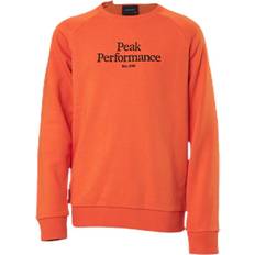 Naranja Camisas Peak Performance Junior Original Crew Altitude Orange, Unisex, Tøj, Skjorter, Orange, 170