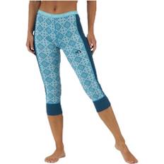 Blue - Hiking Base Layer Trousers Kari Traa Rose Capri Capas Base - Blue/Turquoise