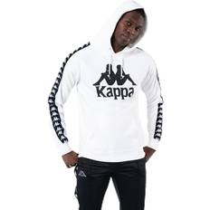 Skjorter Kappa Auth Bzaba White/Black, Male, Tøj, Skjorter, Hvid/Sort