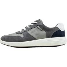 ecco Soft Runner Black/Grey, Male, Skor, Sneakers, Svart/Grå