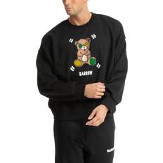 Barrow Logo Print Sweater Rund Hals Langærmet - Sort