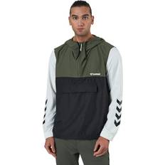 Hummel Man Outerwear Hummel Hmlaton Half Zip Jacket - Verde