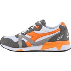 Diadora Herre Løbesko Diadora N9000 III Orange/White/Grey, Male, Sko, Sneakers, Orange/Hvid/Grå