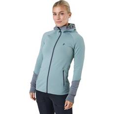 Peak Performance Rider Zip Hood W Ashen Green (S S)