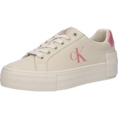 Calvin Klein Jeans Plateau-Sneakers aus Leder