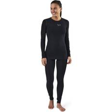 Underställsset Whistler Jenna Bamboo Baselayer Set Black, Female, Kläder, basskikt, Alpina sporter, Svart