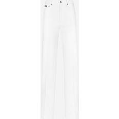 Dolce & Gabbana Jeans Dolce & Gabbana Gabbana-Capri Jeans Bianco-Donna