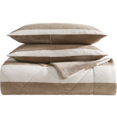 Multicoloured Bedspreads Nautica Beige Full Queen Comforter-Sham Set Bedspread Beige, Brown, Multicolour (228.6x)