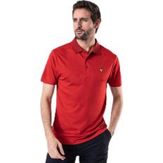 Lyle & Scott Dam Överdelar Lyle & Scott Microstripe Polo Red, Male, Kläder, T-shirt, Golf, Röd