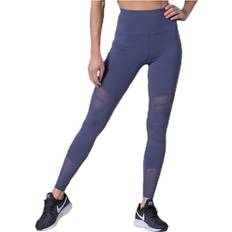 Superdry Collants Superdry Studio Leggings Blue/Grey, Female, Tøj, Tights, Blå/Grå