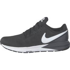 Nike Men's Air Zoom Structure Black/white-gridiron Svart (EU 49,5)