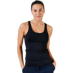 Filippa K Linnen Filippa K Deep Back Tank Top Black, Female, Kläder, Tops, Träning, Svart