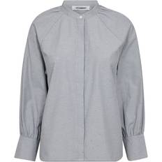 Co'Couture Overdele Co'Couture GemCC Stripe Shirt LIGHT GREY