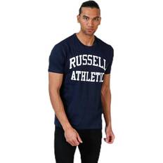 Russell Athletic Herr T-shirts Russell Athletic Classic S/S Tee Blue, Male, Kläder, T-shirt, Blå