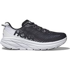 Hoka Rincon Wide Black White, Male, Sko, Løbesko, Løb, Sort, 1/3