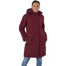 Fleece Coats Didriksons Emilia Wns Parka 2 - Rioja Red