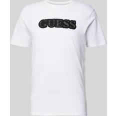 Guess Herren T-Shirts Guess T-Shirt mit Label-Stitching