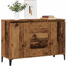 vidaXL Skänk i Antikt Trä 102 x 35 x 70 cm Sideboard