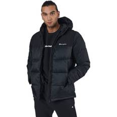 Champion Jackor Champion Hooded Jacket Black Beauty, Male, Kläder, jackor, Svart