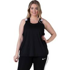 Nike Hyp Femme Tank Elastika Plus Black, Female, Tøj, Tops, Træning, Sort