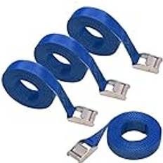 Amazon Basics Tie-Down Ratchet Straps 2.5M Long 25mm Wide 150kg