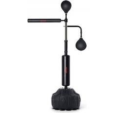 Boxing bag VEVOR QJDXLDDPZHSQTCFBVV0 Boxing Speed Trainer, Punching Bag with Stand, Black
