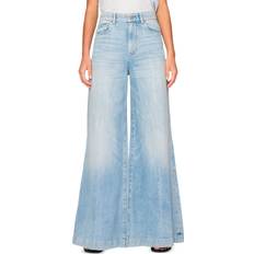 Transparent - Women Jeans DL1961 Dl1961 Lucila Clear Sky Ultra Wide Leg Jean