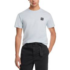 Stone Island Men T-shirts Stone Island Crewneck Logo Tee -