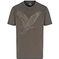 Armani Exchange T-shirts Armani Exchange 6dztad-zj9tz Short Sleeve T-shirt Grau Mann