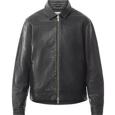 Wax London Kendal Black Lamb Leather Jacket