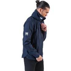 Helly Hansen Mens Crew Hooded Sailing Jacket Navy