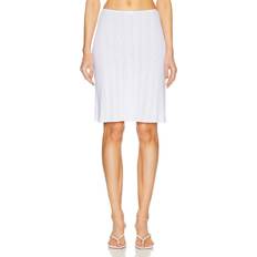 Cou Cou Intimates The Pointelle Skirt in White. L, M, XS